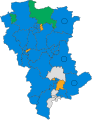 2019 results map