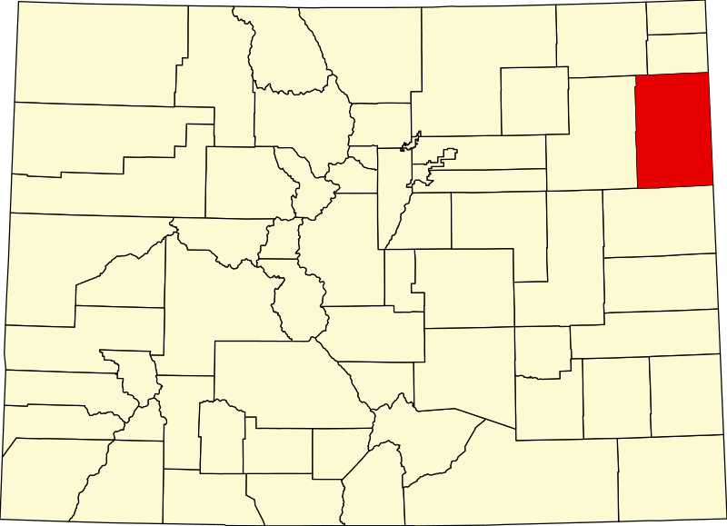 File:Map of Colorado highlighting Yuma County.svg