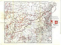 Mapa1: la línea McMahon en el Acuerdo de Simla 1914.