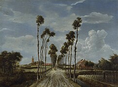 Meindert Hobbema: Die Allee von Midelharnis