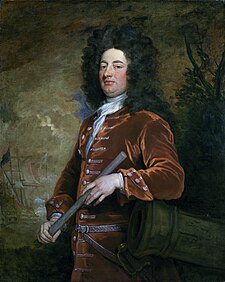 Viceadmirál Sir John Jennings (Godfrey Kneller, 1708–1709)