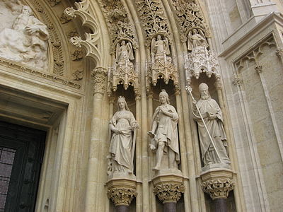 Right side of the portal