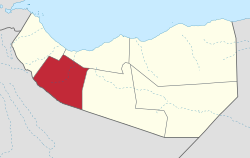 Location in Somaliland