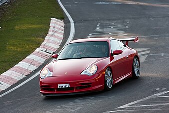 ポルシェ・996 GT3（後期）フロント