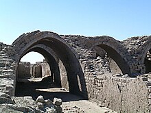 Vaulted brick buildings