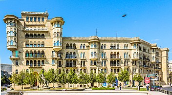 Residential building of scientists