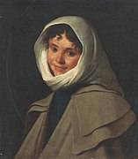 La frileuse, traditionnellement dit portrait présumé de Constance Mayer.jpg