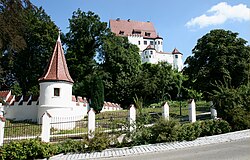 Skyline of Leipheim