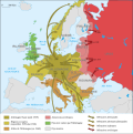 L'Europe pendant la Seconde Guerre mondiale.