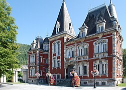 Hôtel de ville de Lourdes, façade nord.