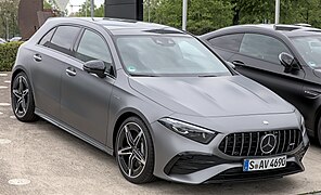 Mercedes-AMG A 35 4MATIC (W177, 2022) - right front view