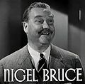 Nigel Bruce in 1937 overleden op 8 oktober 1953