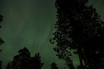 Aurora borealis (Inarijärvi)