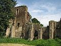 15th century Roman Catholic cathedral ruins built by the Transylvanian Saxons in Baia (German: Baja, Stadt Molde, or Moldenmarkt)