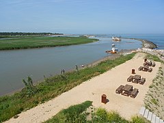 La foce a Rosolina Mare