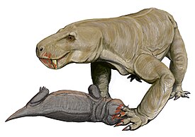 Реконструкция Sycosaurus laticeps