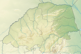 Map showing the location of Balule Nature Reserve