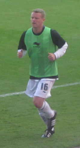 Michael Ball bij Leicester City in 2011