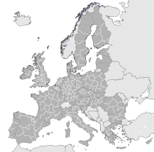 Nomenclature des unités territoriales statistiques de niveau 2 de l'Union Européenne à 27.