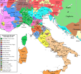 Repubblica fiorentina - Localizzazione