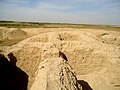 Ruins near the ziggurat of the city of Kish at Tell al-Uhaymir, Babel Governorate, Iraq