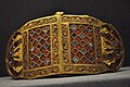 Image 8Shoulder clasp from Sutton Hoo, 625 AD (from History of England)