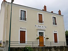 Ang Town Hall sa Saint-Jean-En-Val