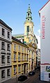 Reformierte Stadtkirche te Wenen (gereformeerd, in 1887 van een toren en een nieuwe gevel voorzien)