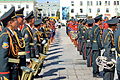 * Nomination Orchestra of honor guard of the Mongolian army during the Naadam festival. Sükhbaatar Square, Ulan Bator, Mongolia. --Halavar 18:57, 26 April 2014 (UTC) * Promotion Ok --Poco a poco 08:13, 27 April 2014 (UTC)