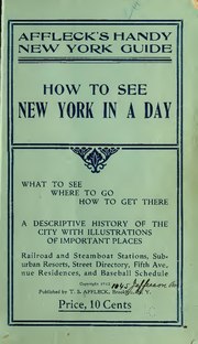 Thumbnail for File:Affleck's handy New York guide. How to see New York in a day .. (IA affleckshandynew00affl).pdf