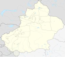 KRY is located in Xinjiang