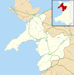 Rhyd-uchaf is located in Gwynedd