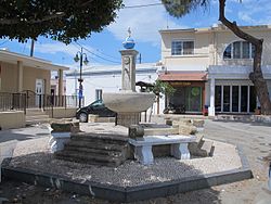 Brunnen am Dorfplatz