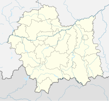 EPKK is located in Lesser Poland Voivodeship