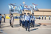 Change of command ceremony at Ramon Airbase in June 2020