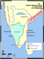 The First and the Second Anglo–Mysore War.