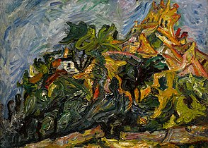 Chaïm Soutine - Vue de Céret 1922