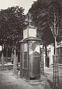 Ornate illuminated French urinal, c.1865