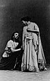 Pauline Viardot und Michot in Alceste, Fotografie von Eugène Disdéri (1861)