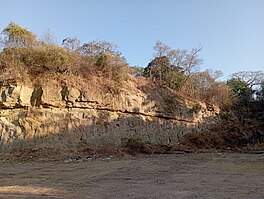 The Guadalupe Tuff exposed at Sitio Kaybanto, Caysio, Santa Maria, Bulacan.