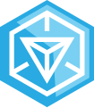 Logo of the video game Ingress