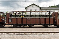 Der restaurierte Aussichtswagen A3 der Mariazellerbahn