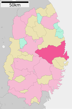 Location of Miyako