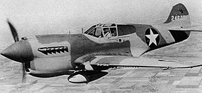 P-40K-1-CU 42-46051号機 (USAAF、1940年代撮影)