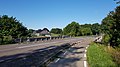 Viaduct onder de Rijksweg waar de tramlijn onderdoor ging