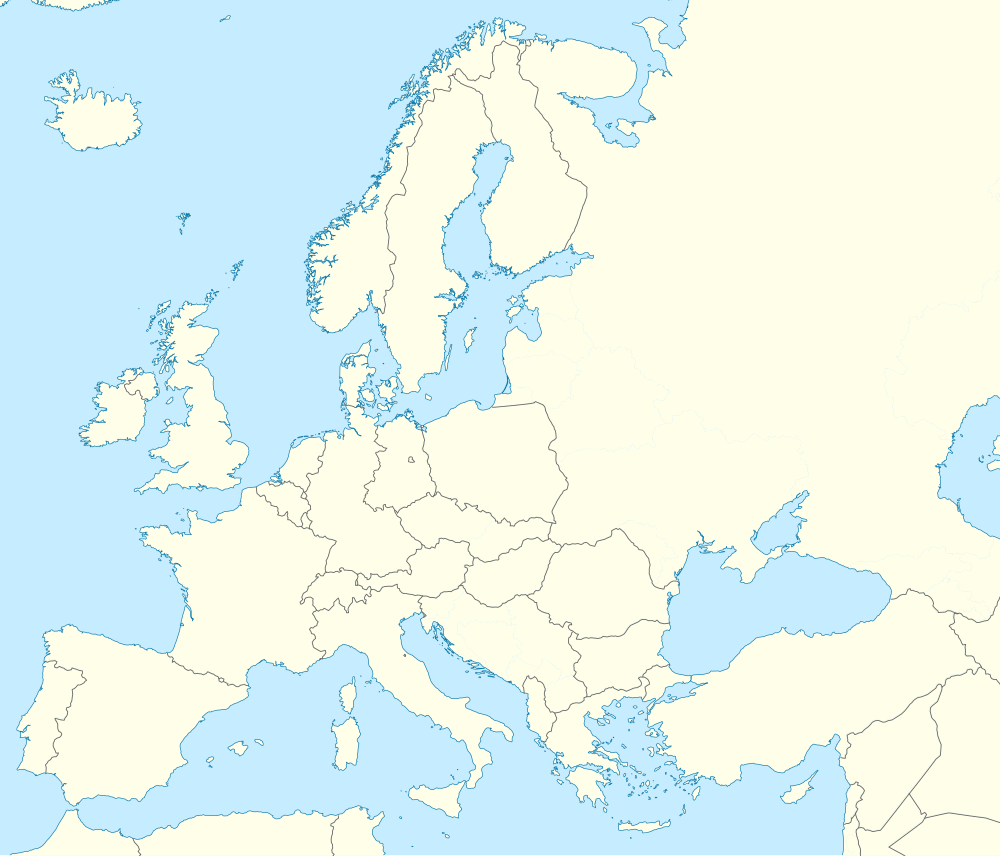 1961–62 International Football Cup is located in Europe