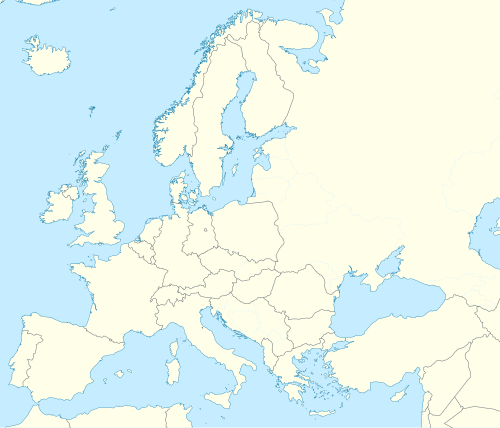 1961–62 European Cup is located in Europe