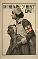 1917 poster for the Red Cross.