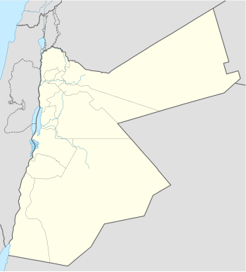 الدوري الأردني 2016–17 على خريطة Jordan