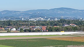 View o Linz frae the Pöstlingberg muntain